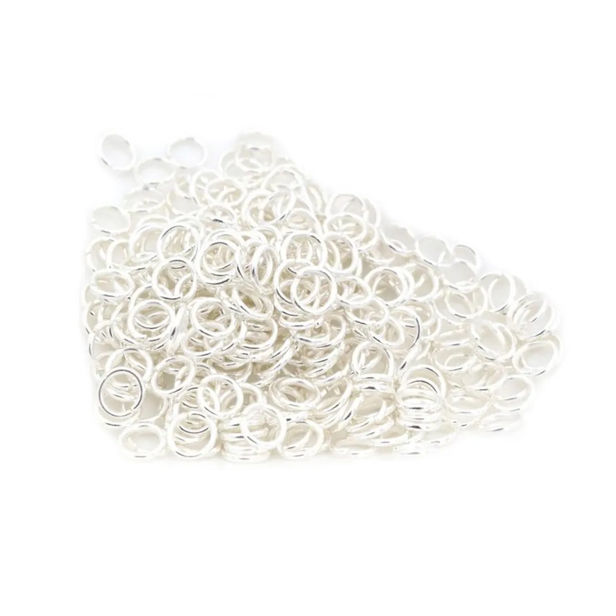 10pcs Jewellery Open Jump Rings 8mm-12mm Single Loop KC Gold Rhodium Light Silver Gold Key Rings Small Keyring