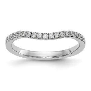 14k Gold Lab Grown Diamond Wedding Band Ring 1/5Ct Clarity- VS Color- G-H