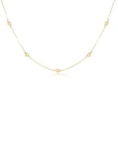 15" Choker Simplicity Chain Gold - Classic 4mm Gold