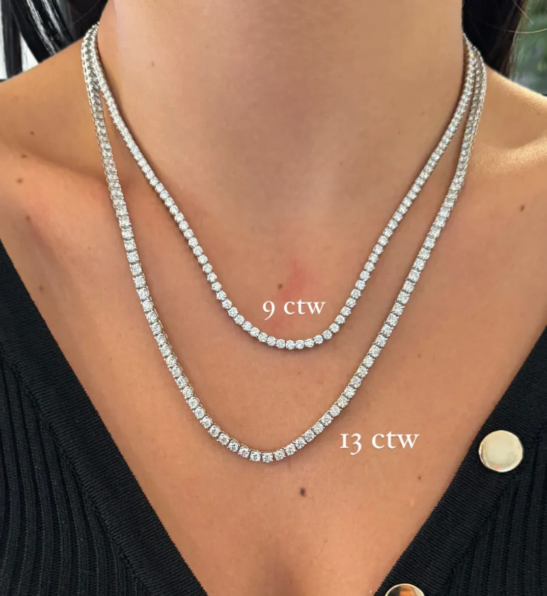 16" Classic Tennis Necklace