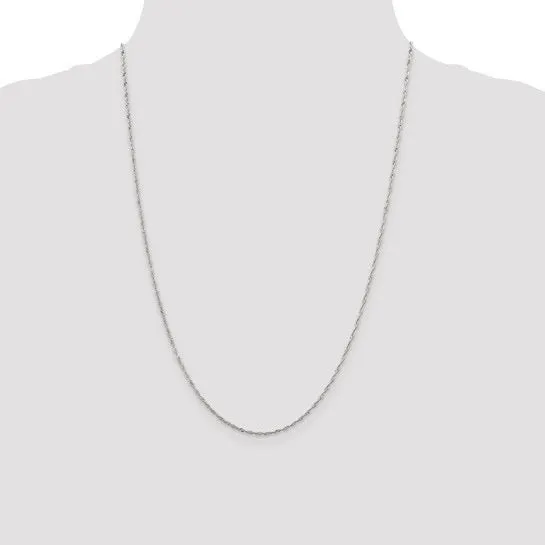 24inch Singapore Chain Sterling Silver