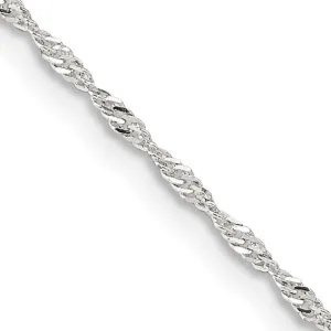 24inch Singapore Chain Sterling Silver