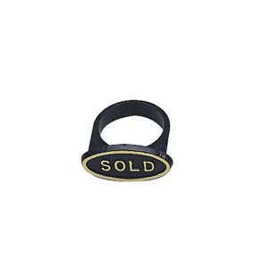 50 Pack of Sold Ring Tag Insert Plugs for Jewelry Trays