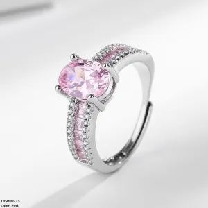 Adjustable Oval/Square Layered Ring