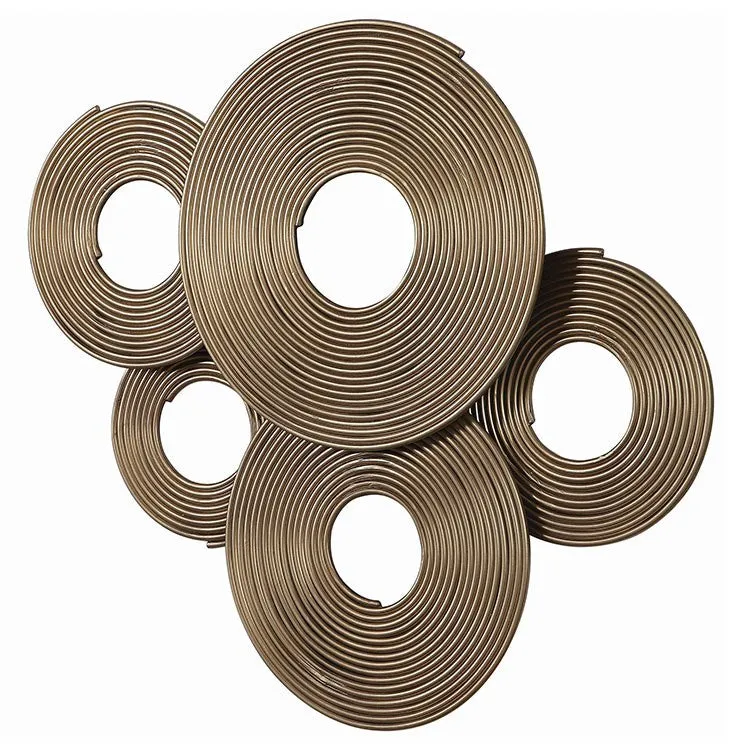 Ahmet Gold Rings Wall Decor by Jim Parsons