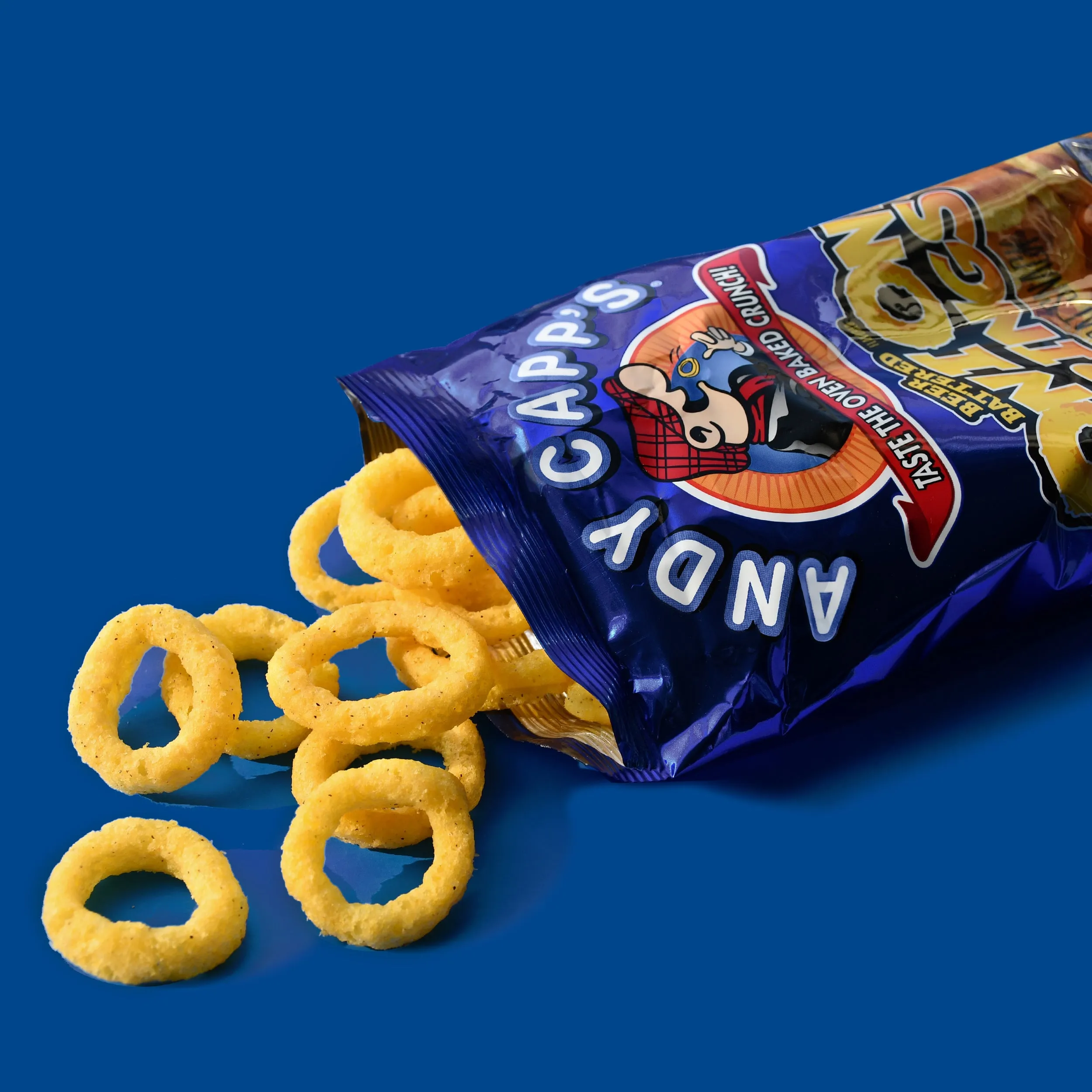 Andy Capp Beer Battered Onion Rings Baked-2 oz.-12/Case