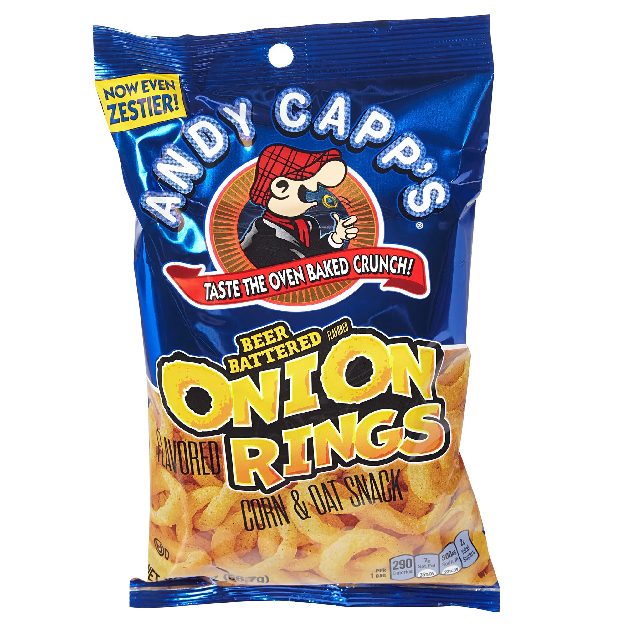Andy Capp Beer Battered Onion Rings Baked-2 oz.-12/Case