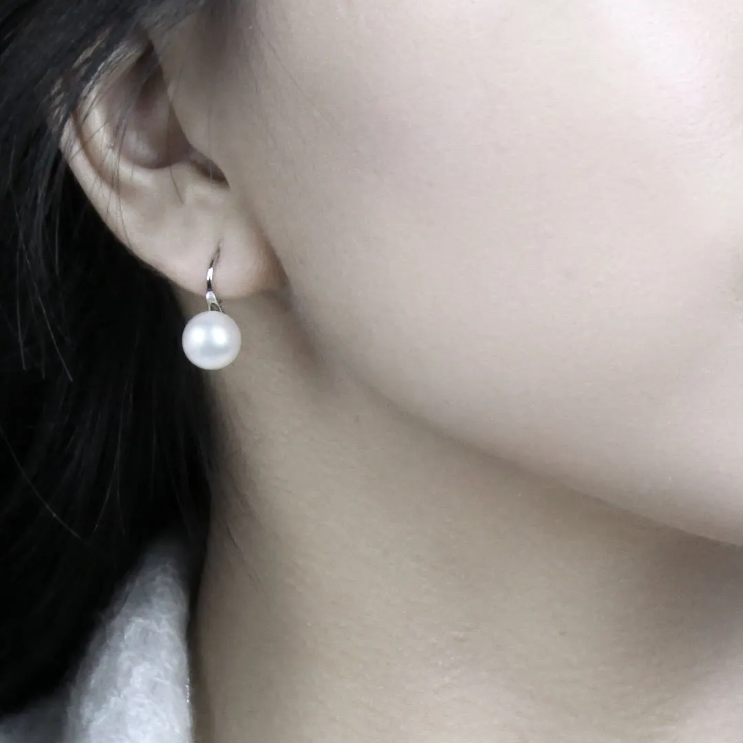 Arabella White Pearl Hooks