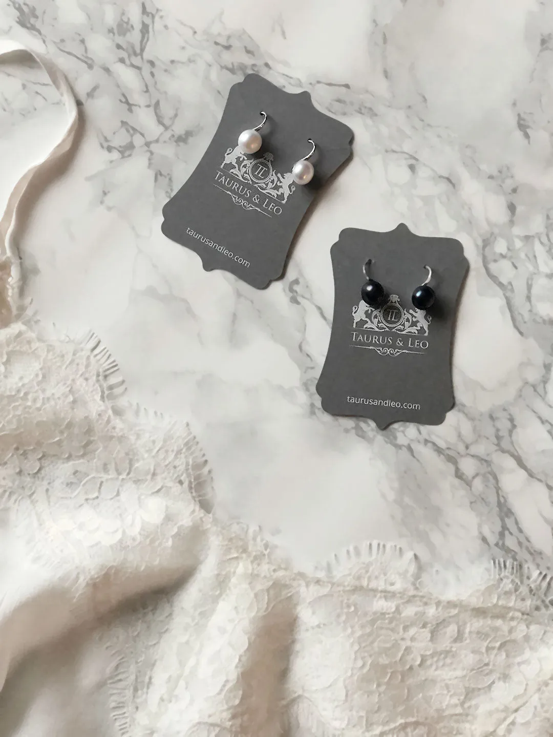 Arabella White Pearl Hooks