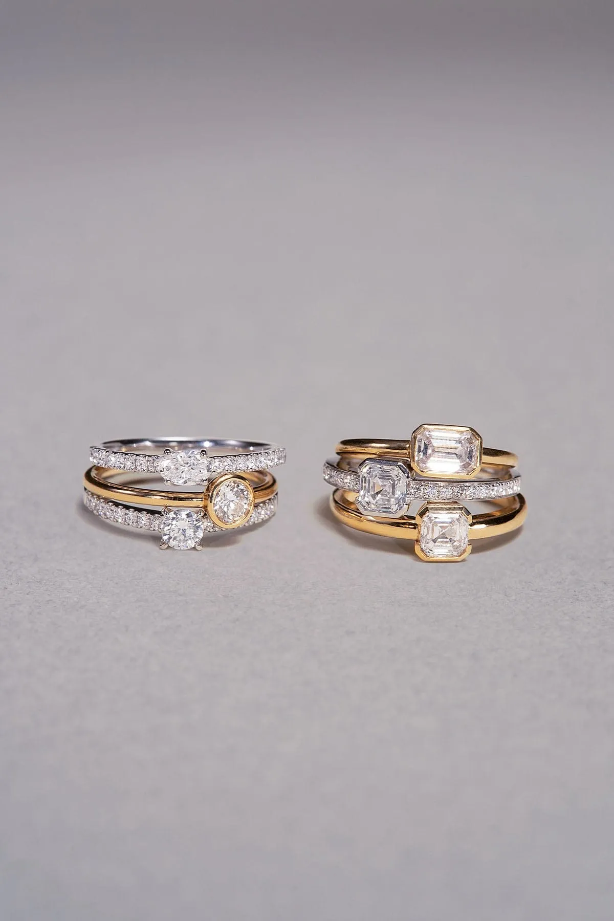 Asscher Diamond Ring (0.35ct)