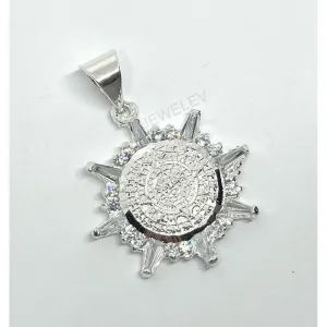 Aztec Calendar Pendant