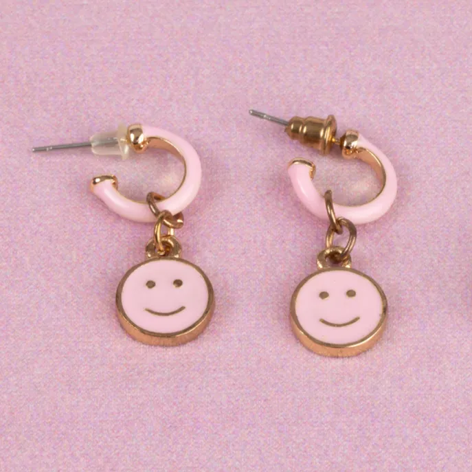 B Chic All Smiles Earrings 2 pair