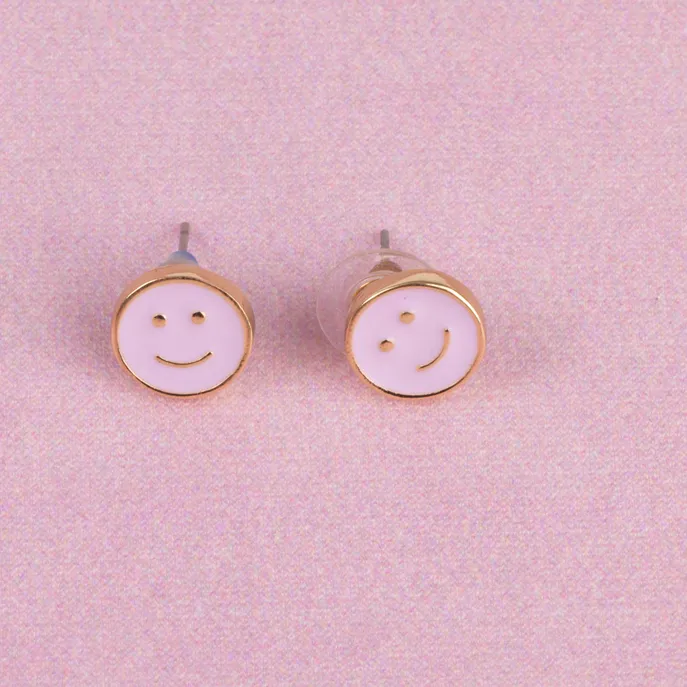 B Chic All Smiles Earrings 2 pair