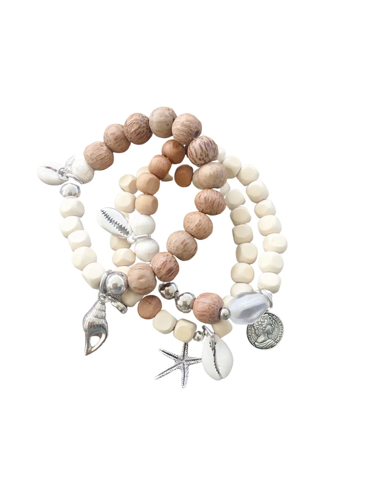 Bead Bracelet Set of 3