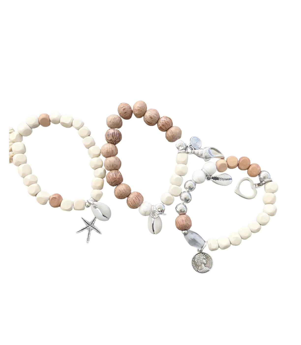 Bead Bracelet Set of 3