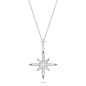 Bethlehem Star with CZ Accents