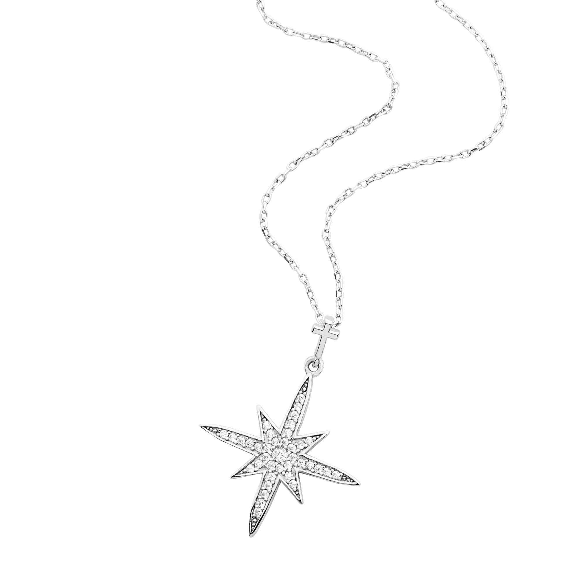Bethlehem Star with CZ Accents
