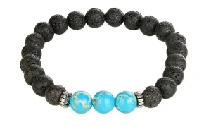 Black Natural Stone Bracelet For Women