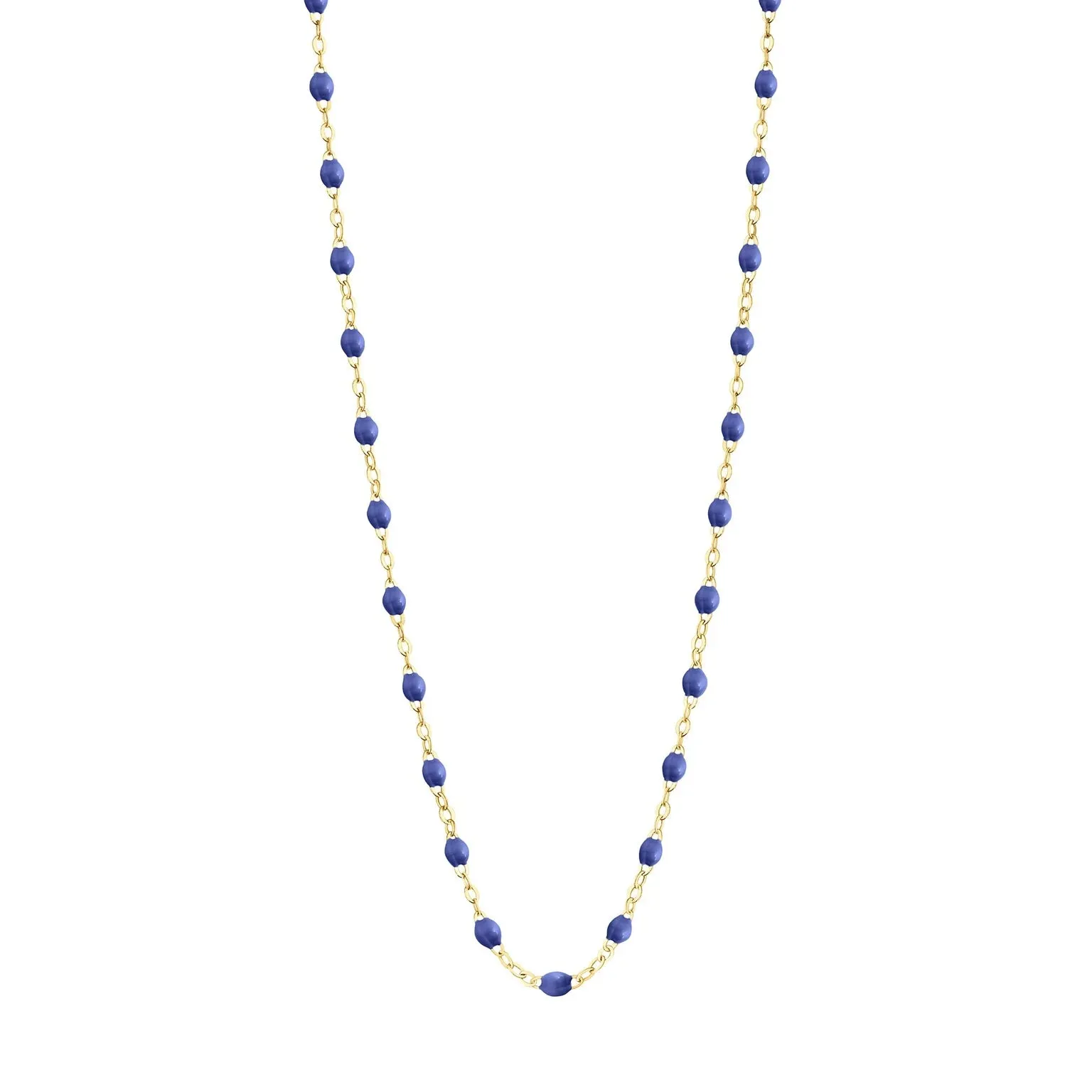 BLEUET GIGI CLASSIC NECKLACE 17.7 INCH- 18K YELLOW GOLD