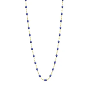 BLEUET GIGI CLASSIC NECKLACE 17.7 INCH- 18K YELLOW GOLD