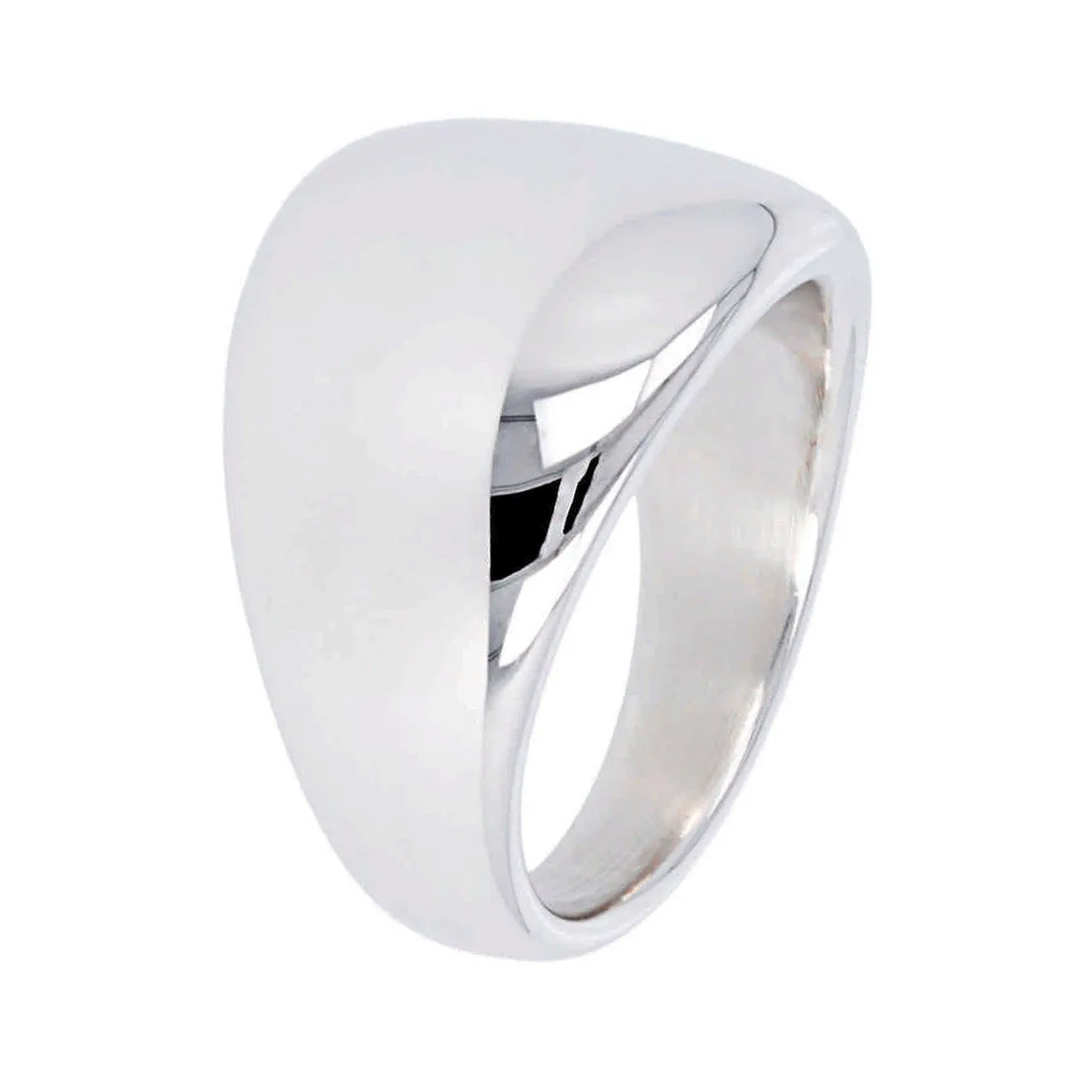 BOLD BOMBE ROUNDED BAND RING