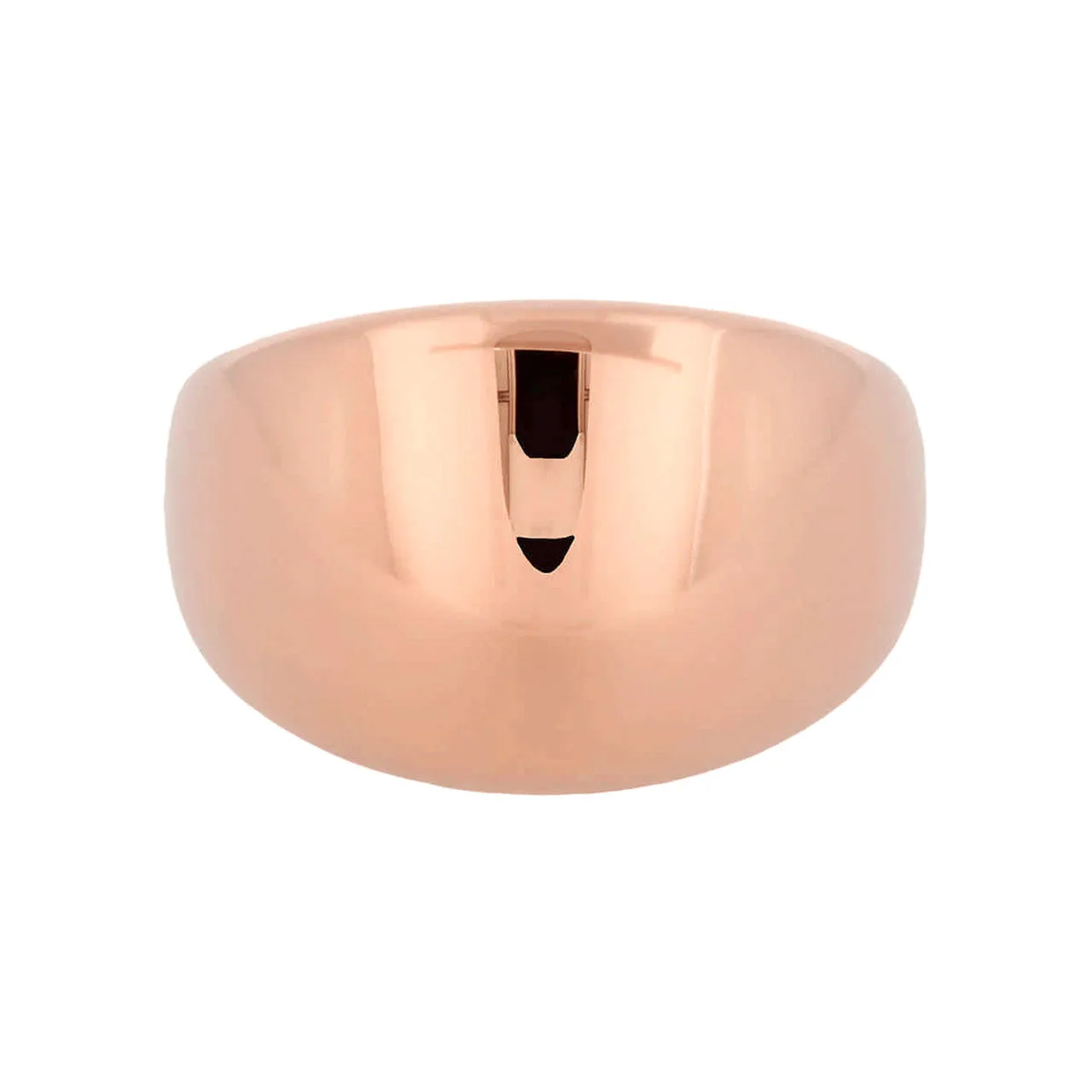BOLD BOMBE ROUNDED BAND RING