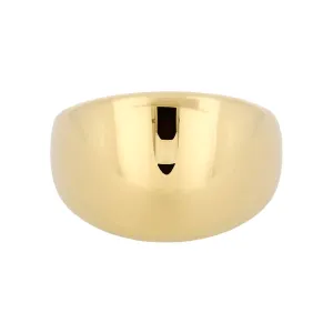 BOLD BOMBE ROUNDED BAND RING