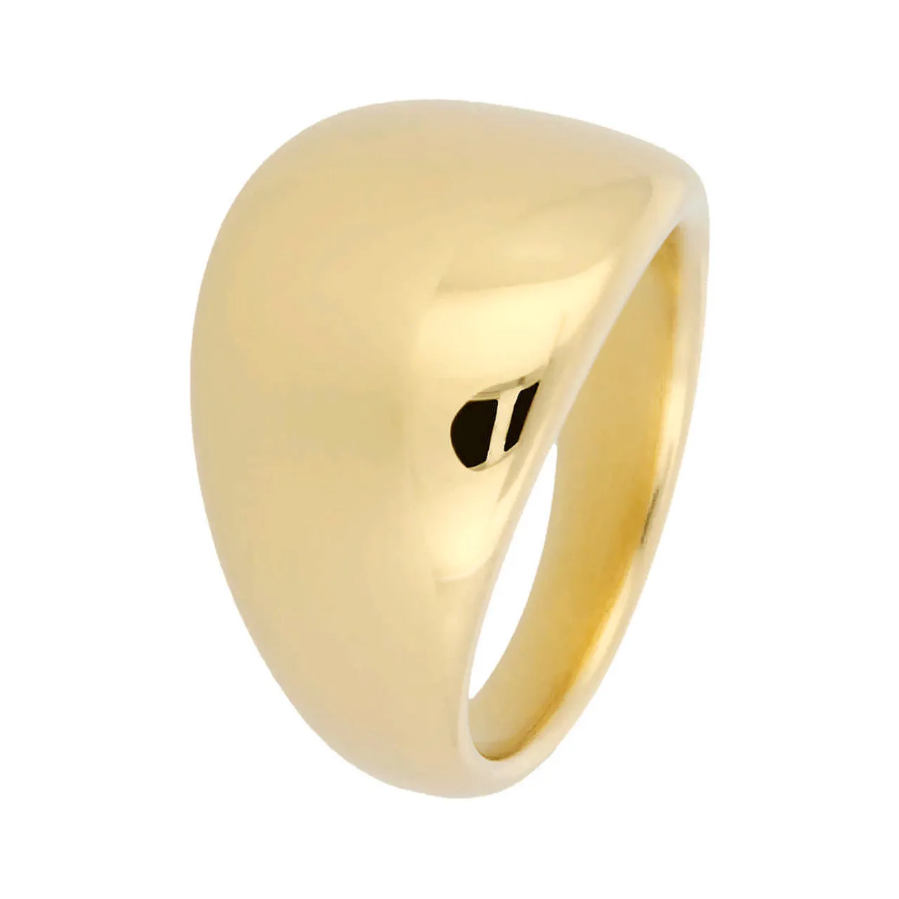 BOLD BOMBE ROUNDED BAND RING