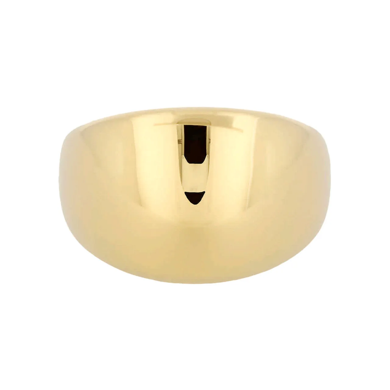 BOLD BOMBE ROUNDED BAND RING