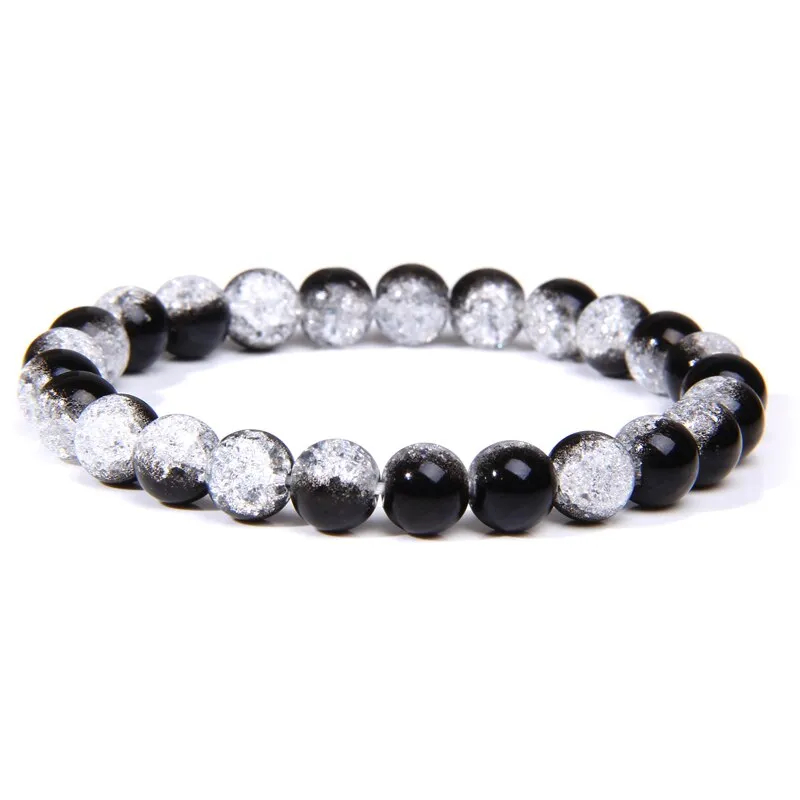 bracelets beaded natural color stones agates beads buddhism wristwear ✈️ free.shipping