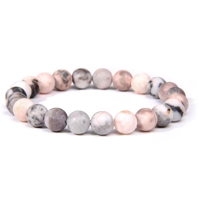 bracelets beaded natural color stones agates beads buddhism wristwear ✈️ free.shipping