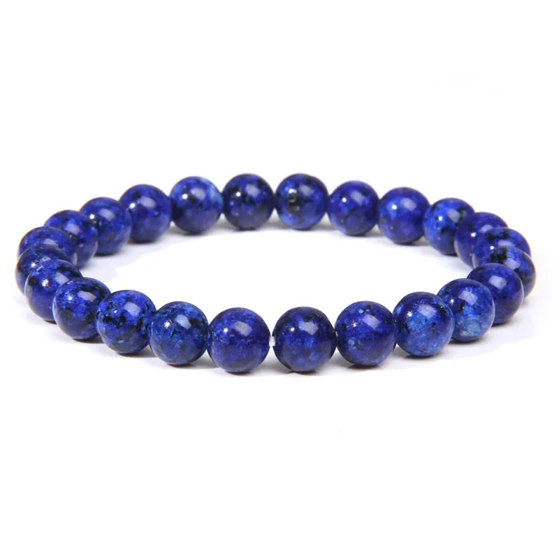 bracelets beaded natural color stones agates beads buddhism wristwear ✈️ free.shipping