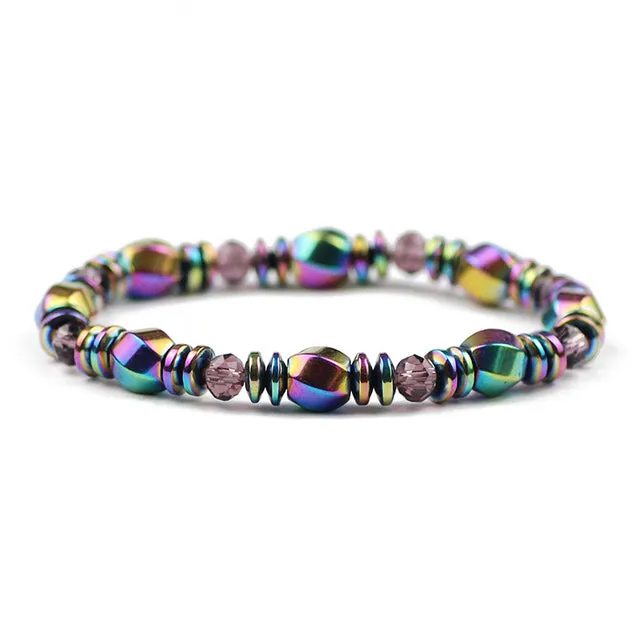 Charm Hematite Energy Bracelets Men