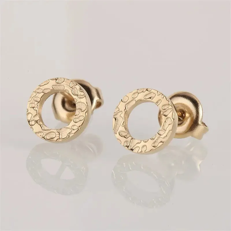 Chic Geometric Stainless Earrings