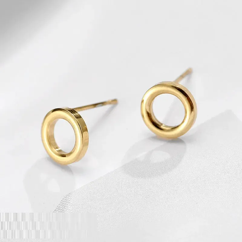 Chic Geometric Stainless Earrings