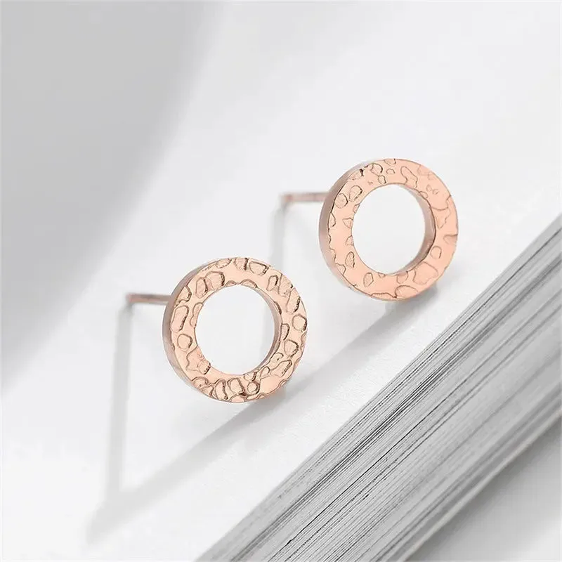 Chic Geometric Stainless Earrings