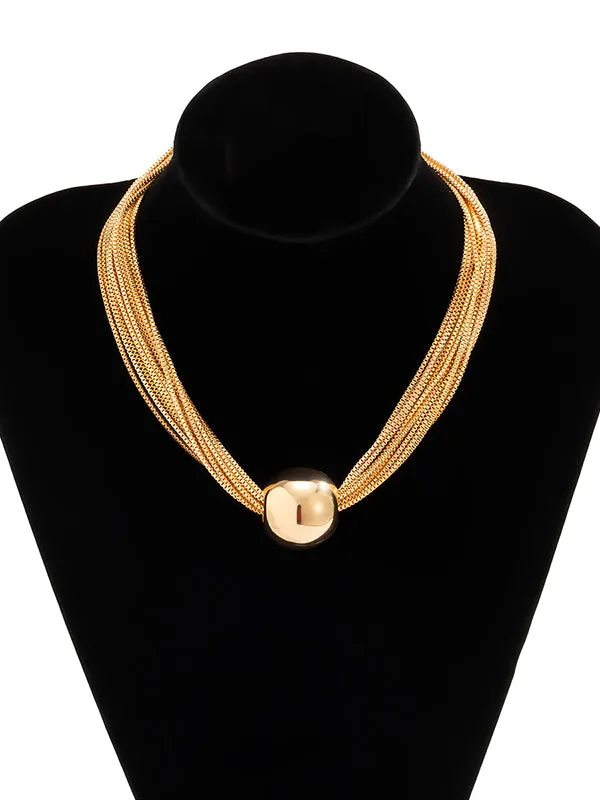 Chicmy-Original Stylish Statement Geometric Necklace