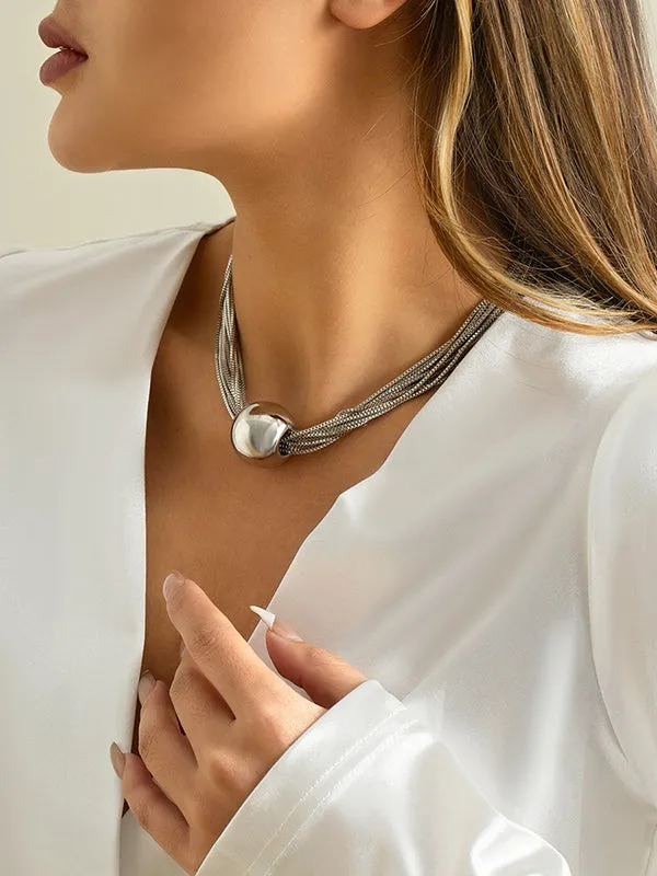 Chicmy-Original Stylish Statement Geometric Necklace
