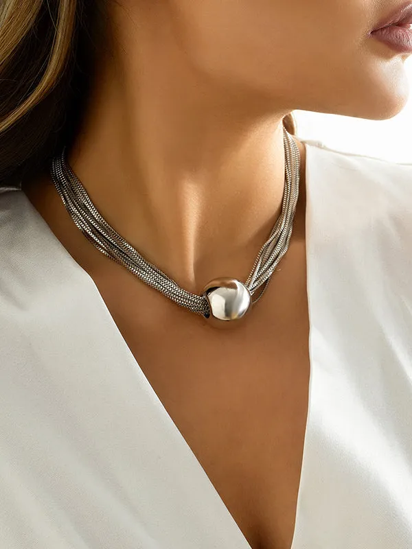 Chicmy-Original Stylish Statement Geometric Necklace