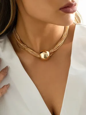 Chicmy-Original Stylish Statement Geometric Necklace