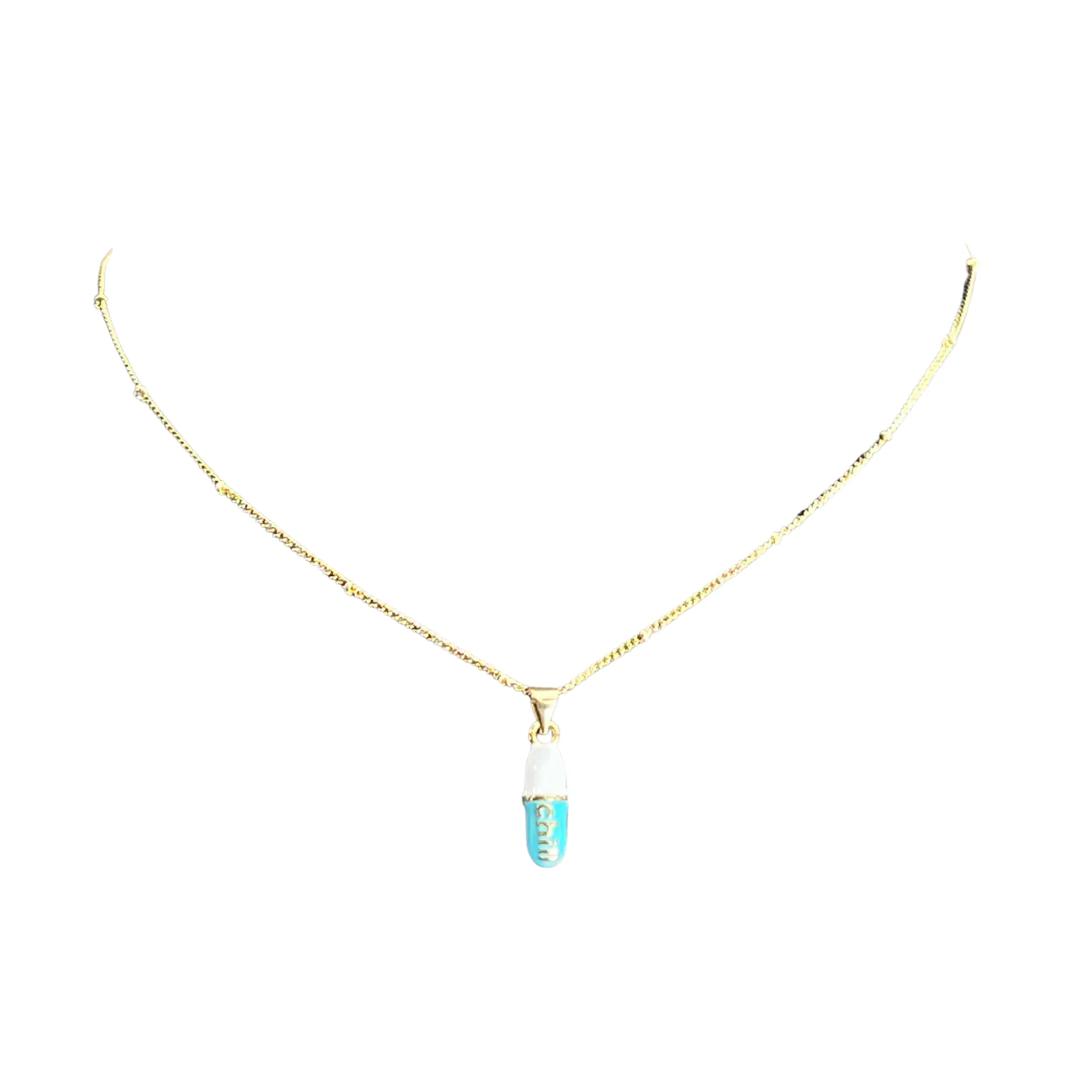 Chill Pill Necklace