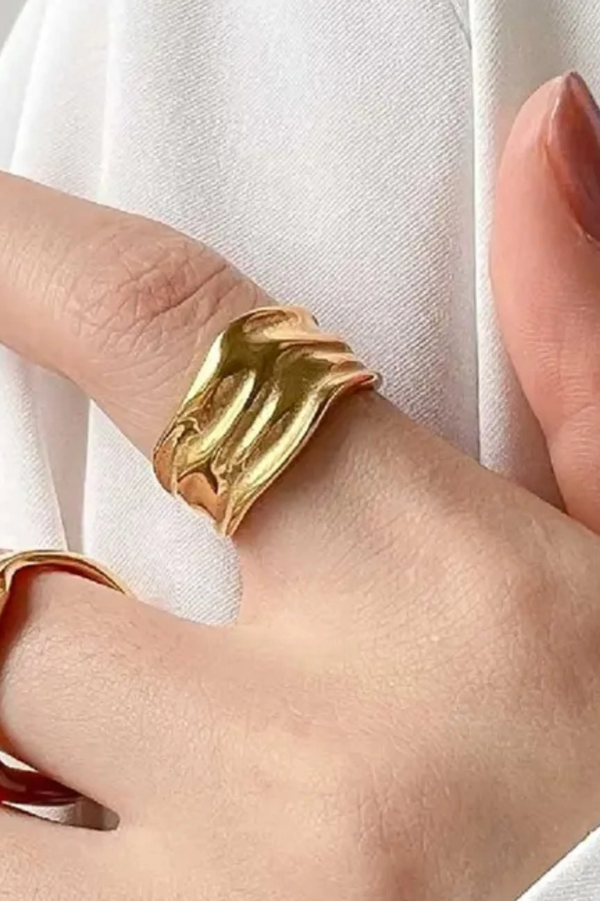 Chunky Wave Ring