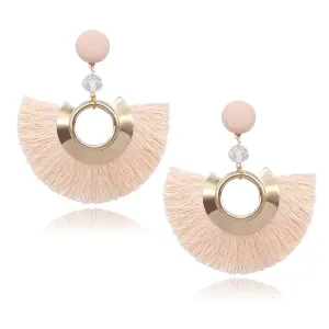 Cicly Drop Tassel Earrings