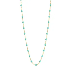 Classic GiGi Lagoon necklace, yellow gold, 16.5”