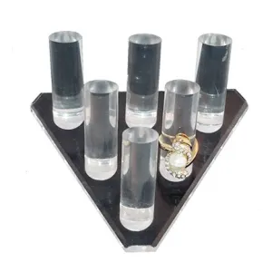 Clear Acrylic 6 Finger Display