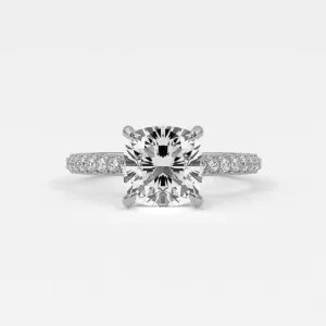 Cushion Cut Diamond Engagement Rings