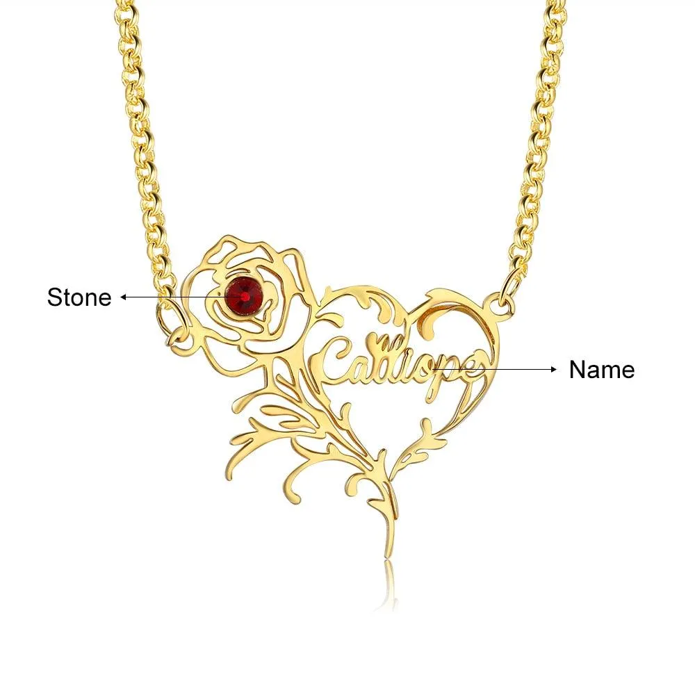 Custom Nameplate for Mother’s Day Stylish and Trendy Necklace for Women