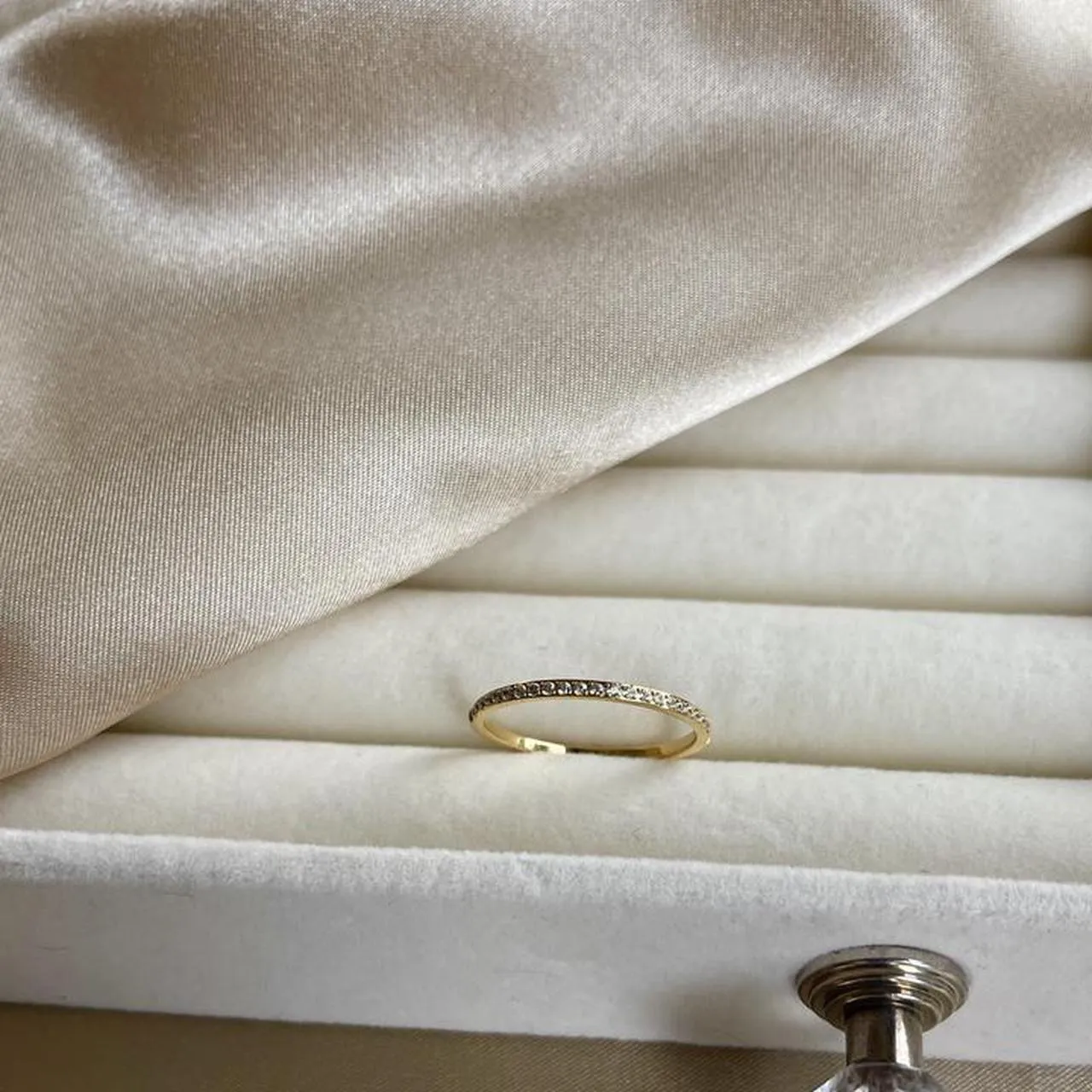 Dainty Misha Ring | 18k Gold Plated