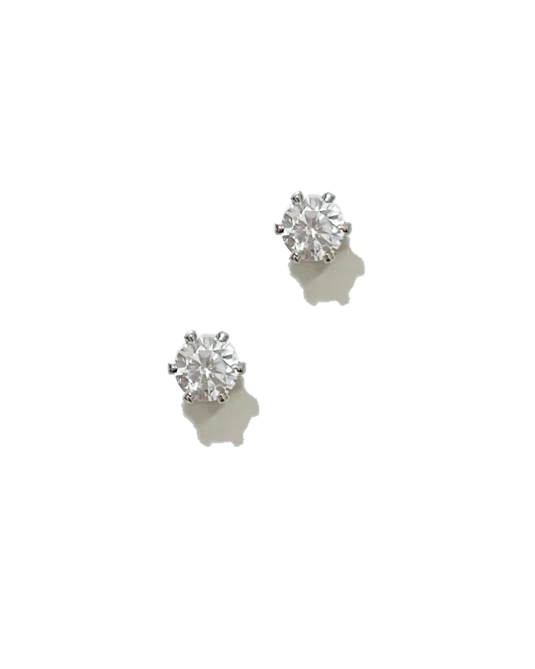 deux studs · silver