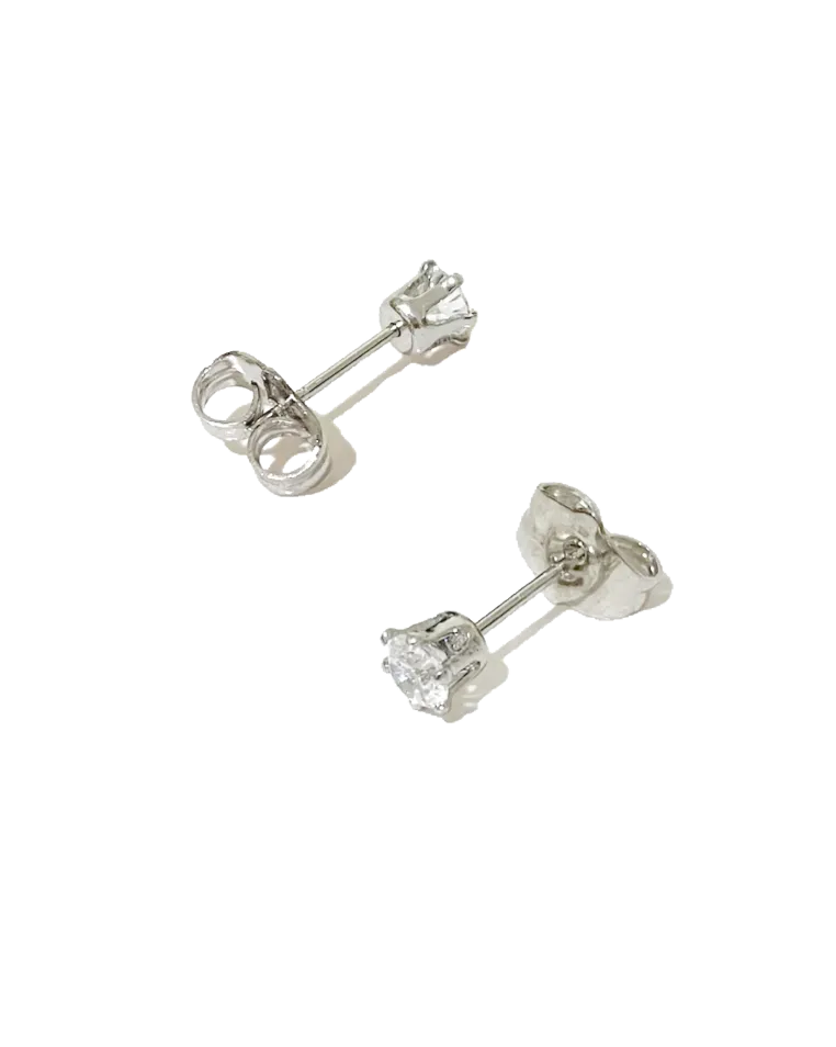 deux studs · silver